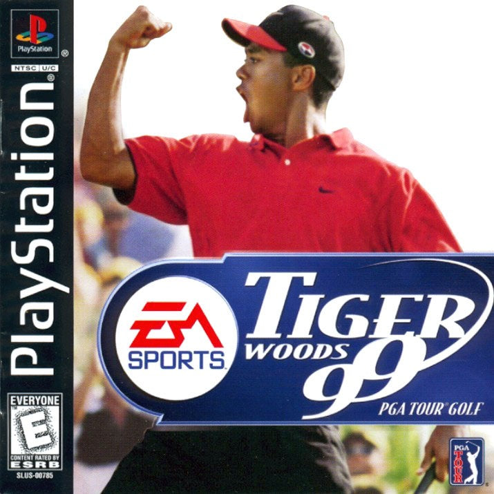TIGER WOODS 99 PGA TOUR GOLF  - PS1