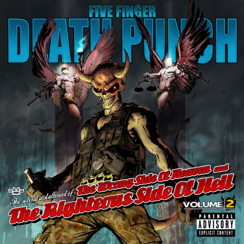 FIVE FINGER DEATH PUNCH - THE WRONG SIDE OF HEAVEN AND THE RIGHTEOUS SIDE OF HELL VOLUME 2 (LIMITED DELUXE CD+DVD)