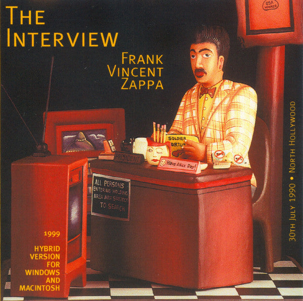 ZAPPA, FRANK  - INTERVIEW