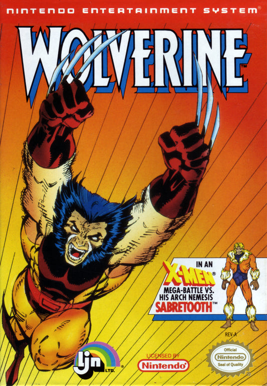 WOLVERINE  - NES (W/BOX)