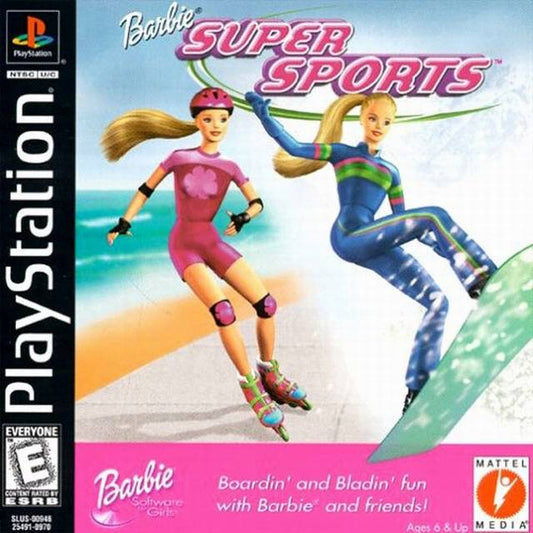 BARBIE SUPER SPORTS  - PS1