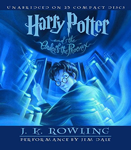 AUDIO BOOK  - HARRY POTTER AND THE ORDER OF THE PHOENIX