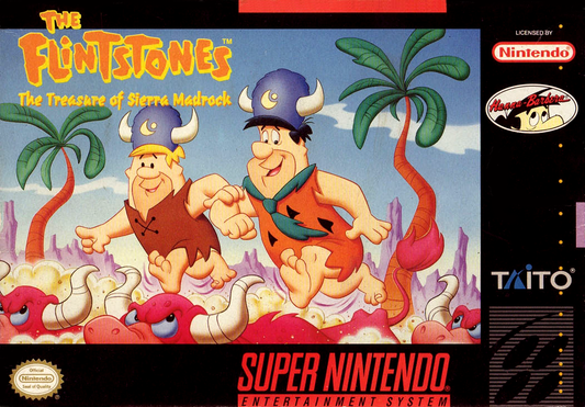 FLINTSTONES: TREASURE OF THE SIERRA MADR  - SNES