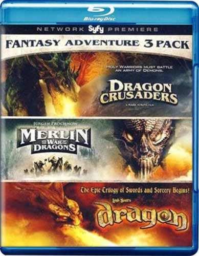 DRAGON CRUSADERS/MERLIN WAR OF DRAGONS/D - BLU-TRIPLE FEATURE