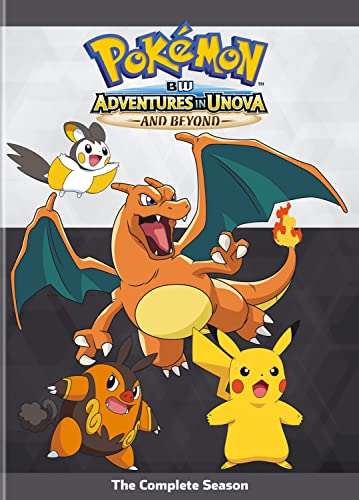 POKéMON THE SERIES: BLACK & WHITE ADVENTURES IN UNOVA AND BEYOND COMPLETE SEASON (DVD)
