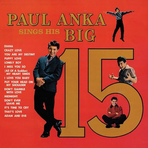 PAUL ANKA - PAUL ANKA SINGS HIS BIG 15 (VINYL)