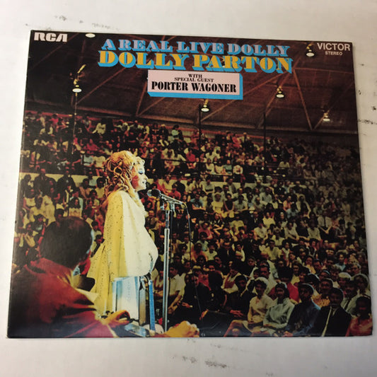 PARTON, DOLLY  - A REAL LIVE DOLLY