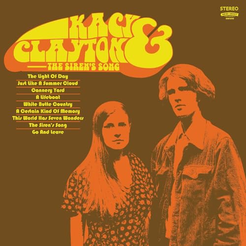 KACY & CLAYTON - THE SIREN'S SONG (TRANSPARENT ORANGE VINYL)