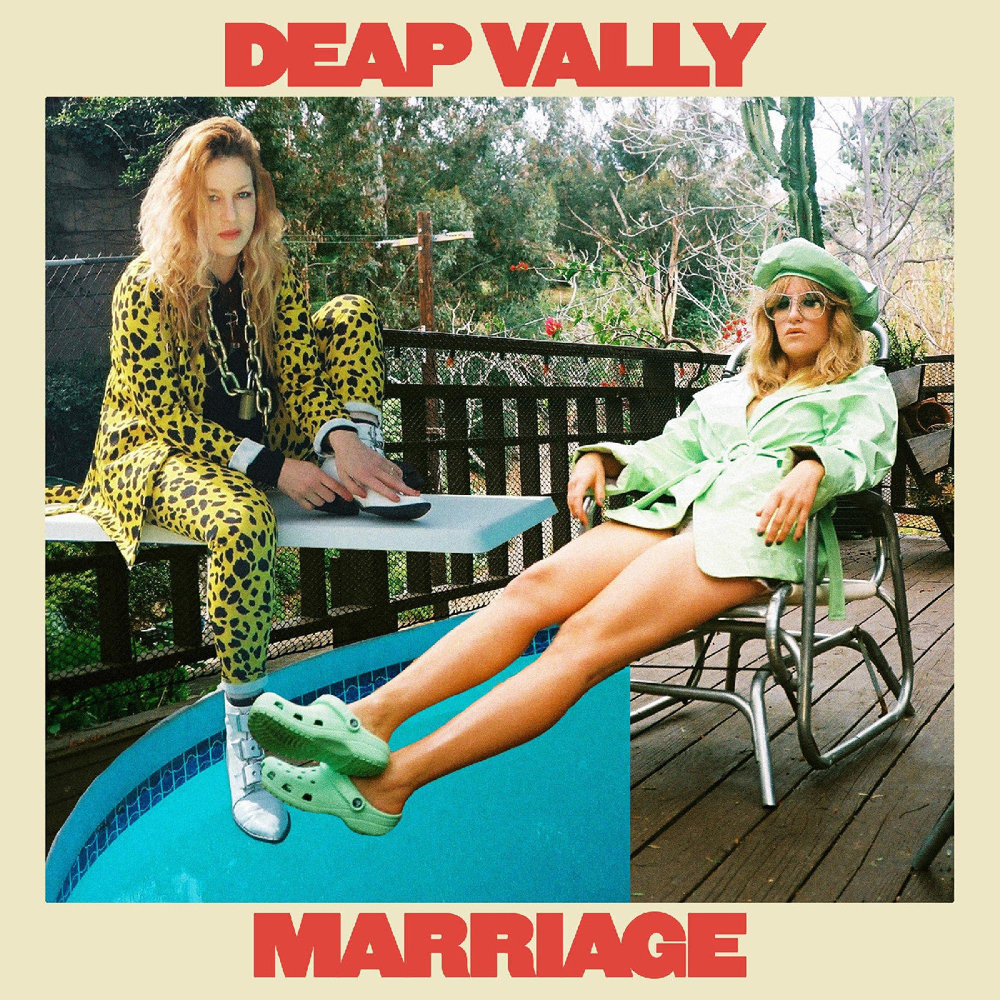 DEAP VALLY - MARRIAGE (WHITE MARBLE VINYL)
