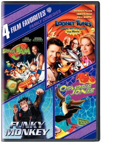 4 FILM FAVORITES: FAMILY COMEDIES (SPACE JAM / LOONEY TUNES: BACK IN ACTION / FUNKY MONKEY / OSMOSIS JONES)