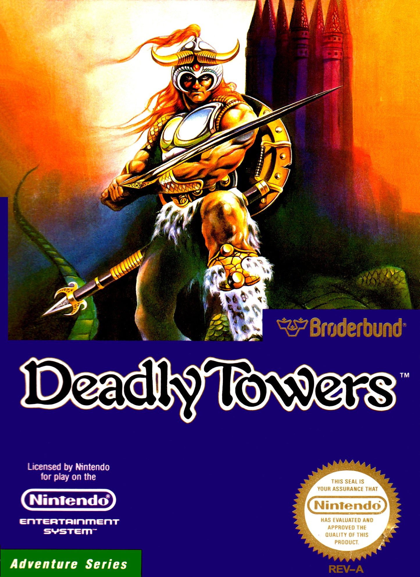 DEADLY TOWERS  - NES