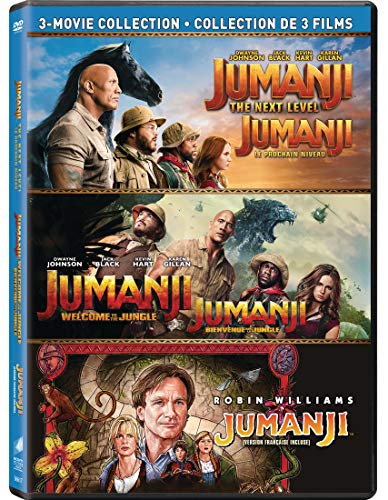 JUMANJI (1995) / JUMANJI: THE NEXT LEVEL / JUMANJI: WELCOME TO THE JUNGLE - SET (BILINGUAL)