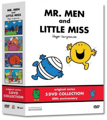 MR. MEN AND LITTLE MISS 40TH ANNIVERSARY 5 DVD COLLECTION