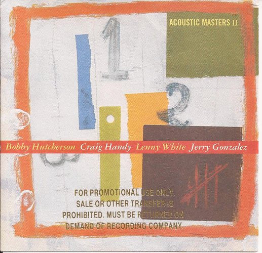 HUTCHERSON, BOBBY  - ACOUSTIC MASTER II