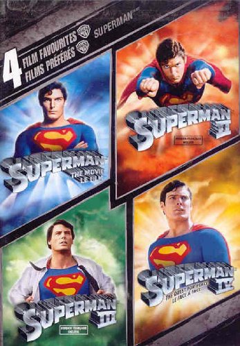 4 FILM FAVORITES: SUPERMAN (SUPERMAN: THE MOVIE/SUPERMAN II/SUPERMAN III/SUPERMAN IV: THE  QUEST FOR PEACE) (BILINGUAL)