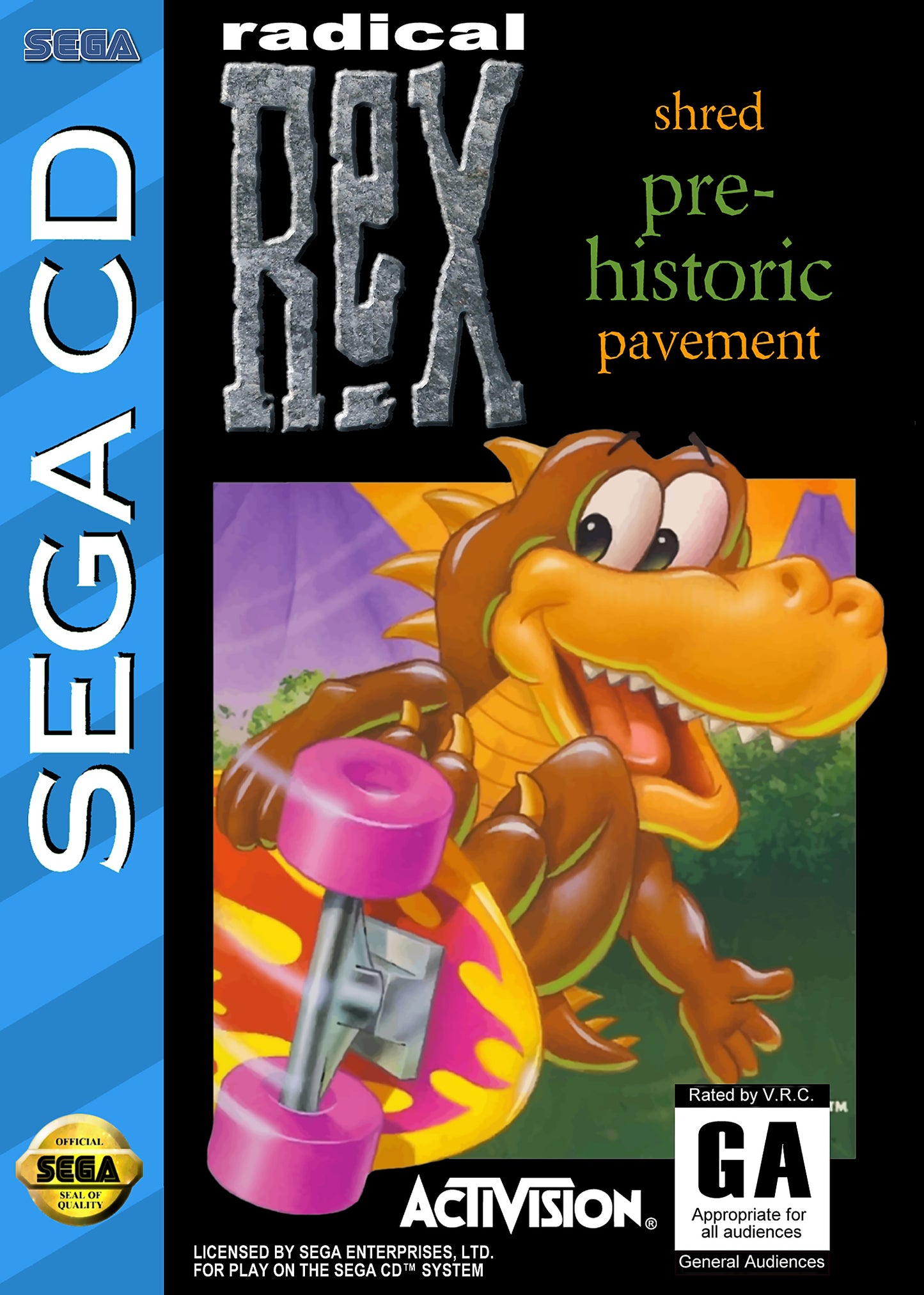 RADICAL REX  - SEGACD