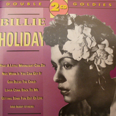 HOLIDAY, BILLIE  - DOUBLE GOLDIES (2CDS)