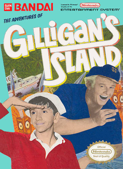 GILLIGAN'S ISLAND  - NES (W/BOX & MANUAL)