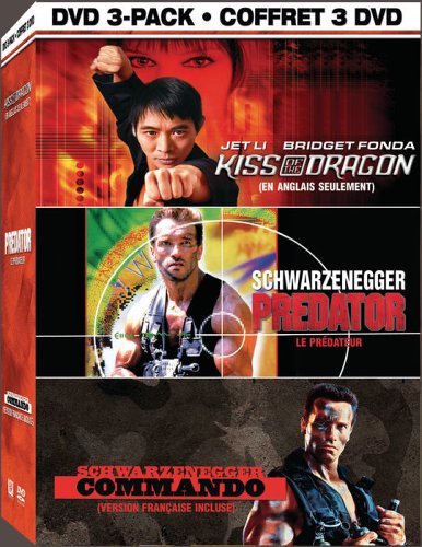 KISS OF THE DRAGON/PREDATOR/COMMANDO - DVD-TRIPLE FEATURE