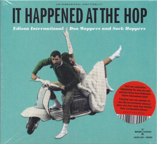 IT HAPPENED AT THE HOP: EDISON INTERNATIONAL DOO WOPPERS SOCK HOPPERS (RSD 2022)-EDISON INTERNATIONAL (CD)