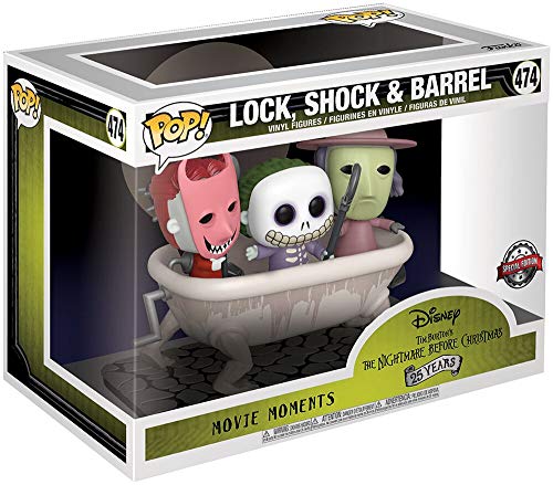 NIGHTMARE BEFORE CHRISTMAS: LOCK, SHOCK & BARREL #474 - FUNKO POP!-EXCLUSIVE