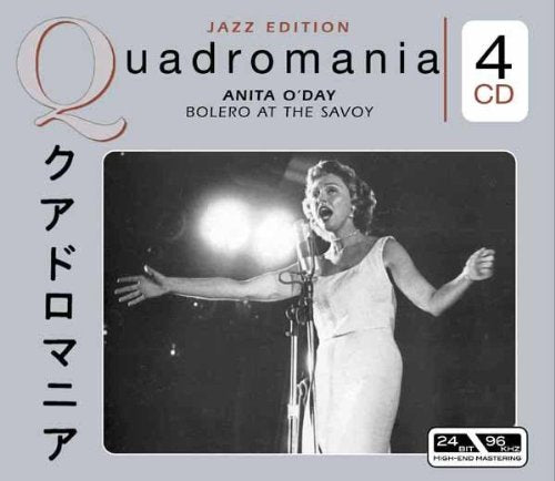 O'DAY, ANITA  - BOLERO AT THE SAVOY [4CDS]