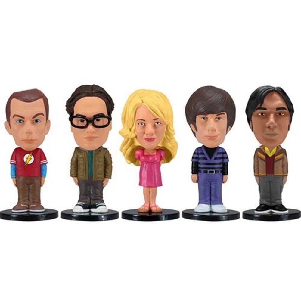 BIG BANG THEORY: SET OF 5 - WACKY WOBBLER