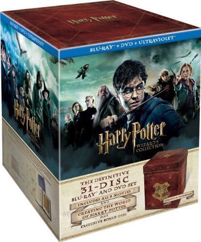 HARRY POTTER  - BLU-WIZARDS COLLECTION (35 DISCS)-INC. D