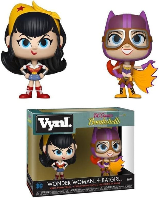 DC COMICS BOMBSHELLS: WONDER WOMAN + BAT - VYNL-FUNKO