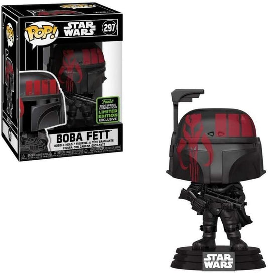 STAR WARS: BOBA FETT #297 (FUTURA BLACK) - FUNKO POP!-2020 SPING CON