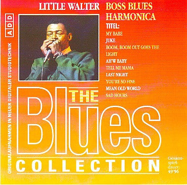 LITTLE WALTER  - BOSS BLUES HARMONICA
