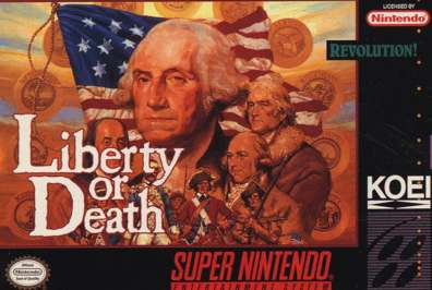 LIBERTY OR DEATH  - SNES (W/BOX)