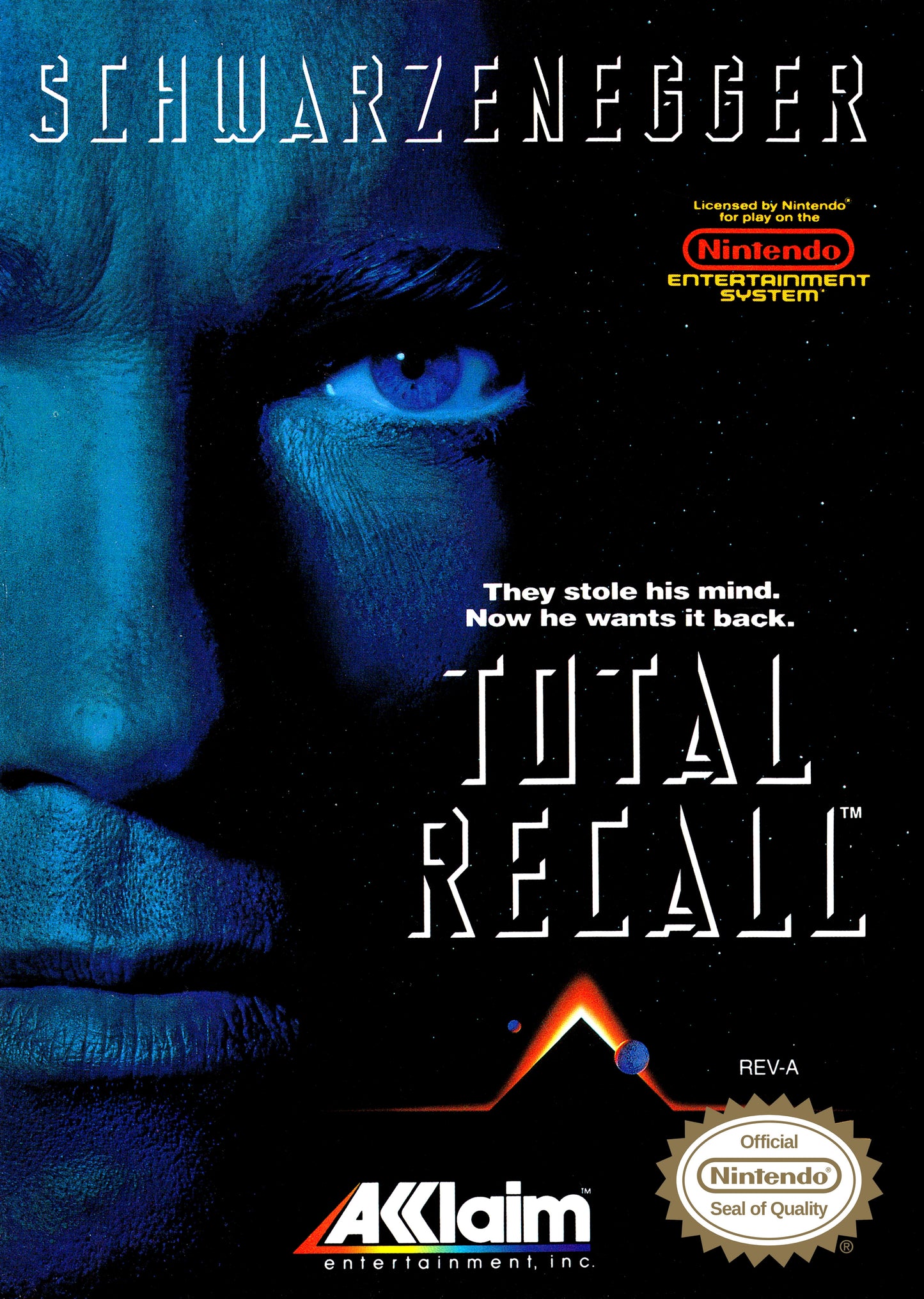 TOTAL RECALL  - NES (W/BOX & MANUAL)