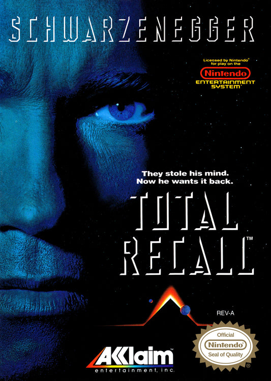 TOTAL RECALL  - NES (W/BOX & MANUAL)