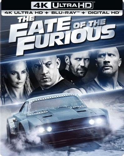 FATE OF THE FURIOUS - BLU-4K-INC.BLU COPY STEELBOOK