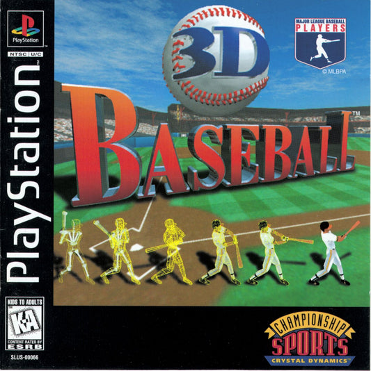 3D BASEBALL  - PS1
