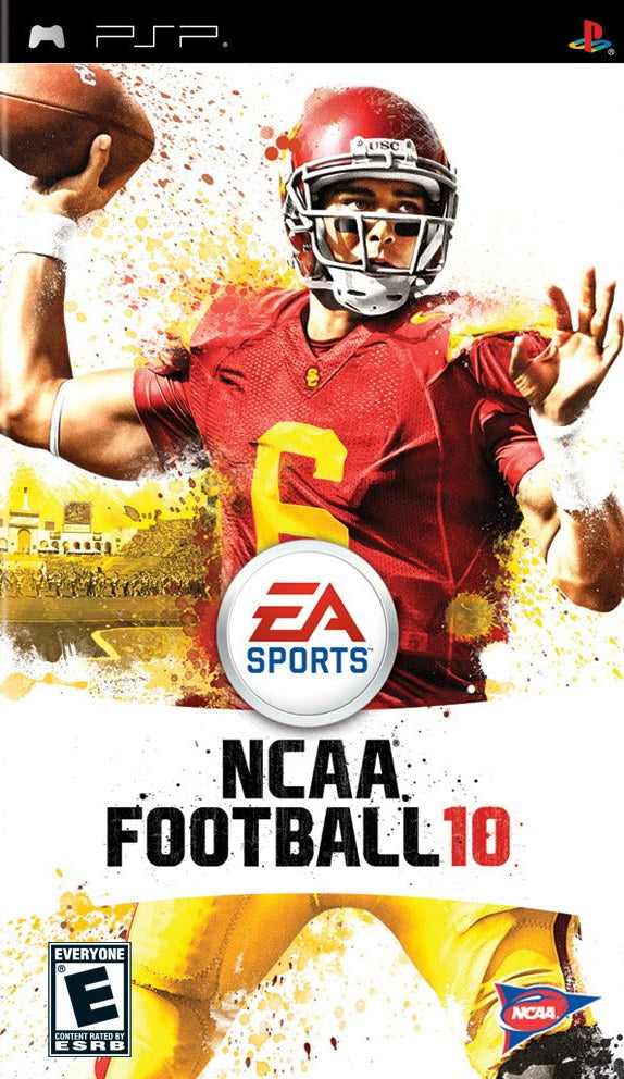 NCAA FOOTBALL 10  - PSP