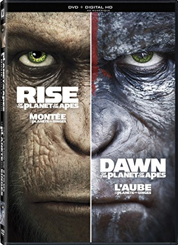 RISE OF THE PLANET OF THE APES + DAWN OF THE PLANET OF THE APES (BILINGUAL) [DVD + DIGITAL COPY]