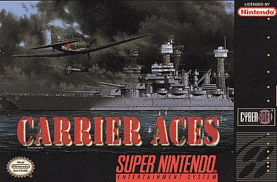 CARRIER ACES  - SNES (W/BOX)