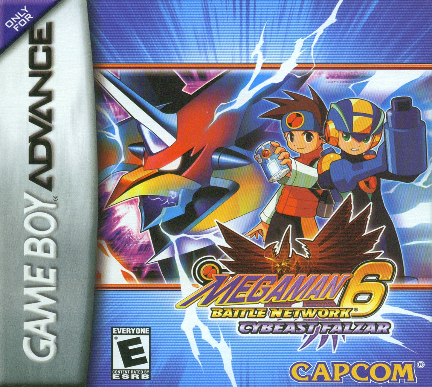 MEGA MAN: BATTLE NETWORK 6: CYBEAST FALZ  - GBA