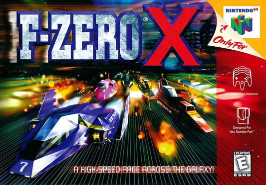 F-ZERO X  - N64 (W/BOX & MANUAL)