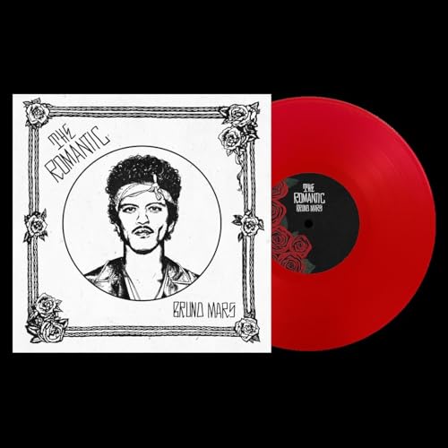 BRUNO MARS - THE ROMANTIC INDIE EXCLUSIVE TRANSLUCENT RED VINYL