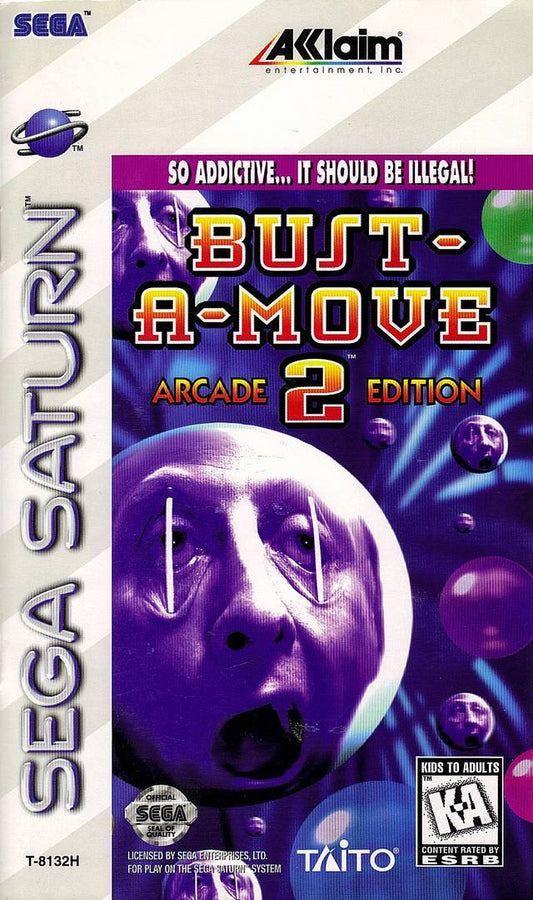 BUST-A-MOVE 2: ARCADE EDITION  - SATURN