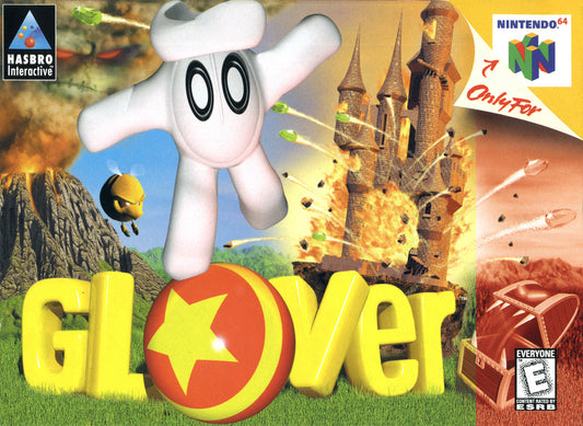 GLOVER  - N64 (W/BOX & MANUAL)