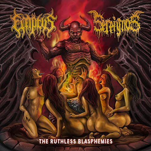 SEREIGNOS / EMPTYS - THE RUTHLESSNESS BLASPHEMIES [SPLIT ALBUM] (CD)