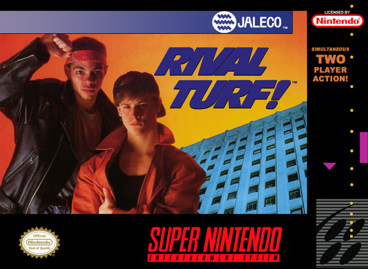 RIVAL TURF  - SNES (W/BOX)