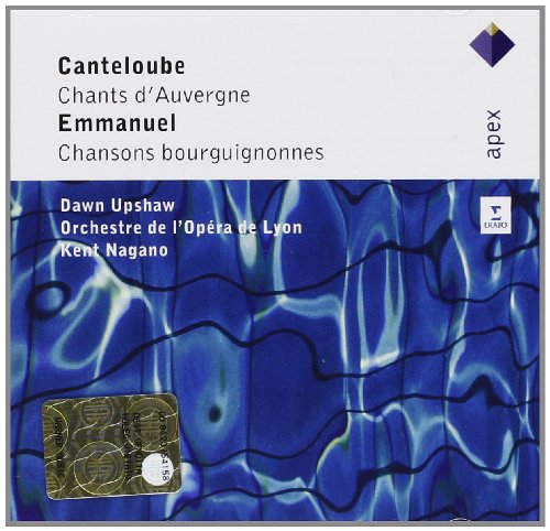 UPSHAW - CANTELOUBE; EMMANUEL: CHANTS D'AUVERGNE & CHANSONS BOURGUIGNONNES DU PAYS DE BEAUNE (CD)
