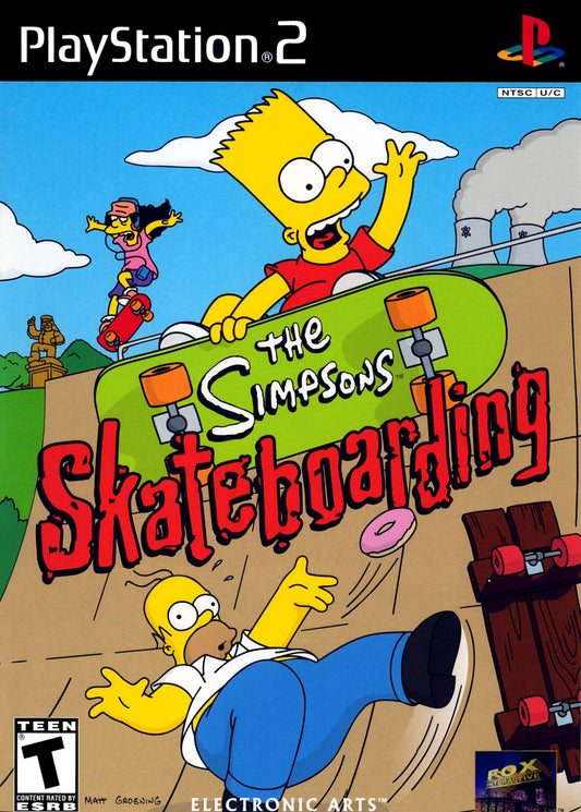 SIMPSONS SKATEBOARDING  - PS2