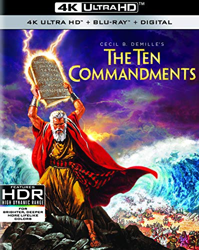 THE TEN COMMANDMENTS (1956) [4K] [BLU-RAY]