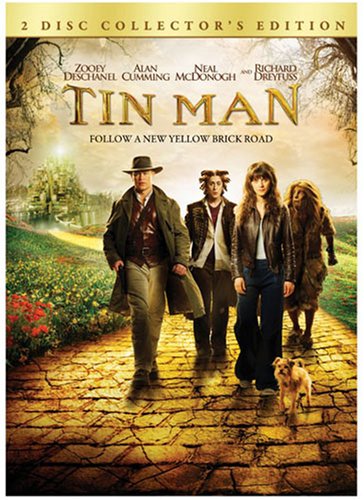 TIN MAN (MINISERIES) - DVD-2007-ZOOEY-DESCHANEL-2-DISC COLLECTO